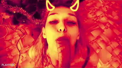悪魔のようなホットな女性が本当に良いファックをされ、彼女のお尻にザーメンを取得します。